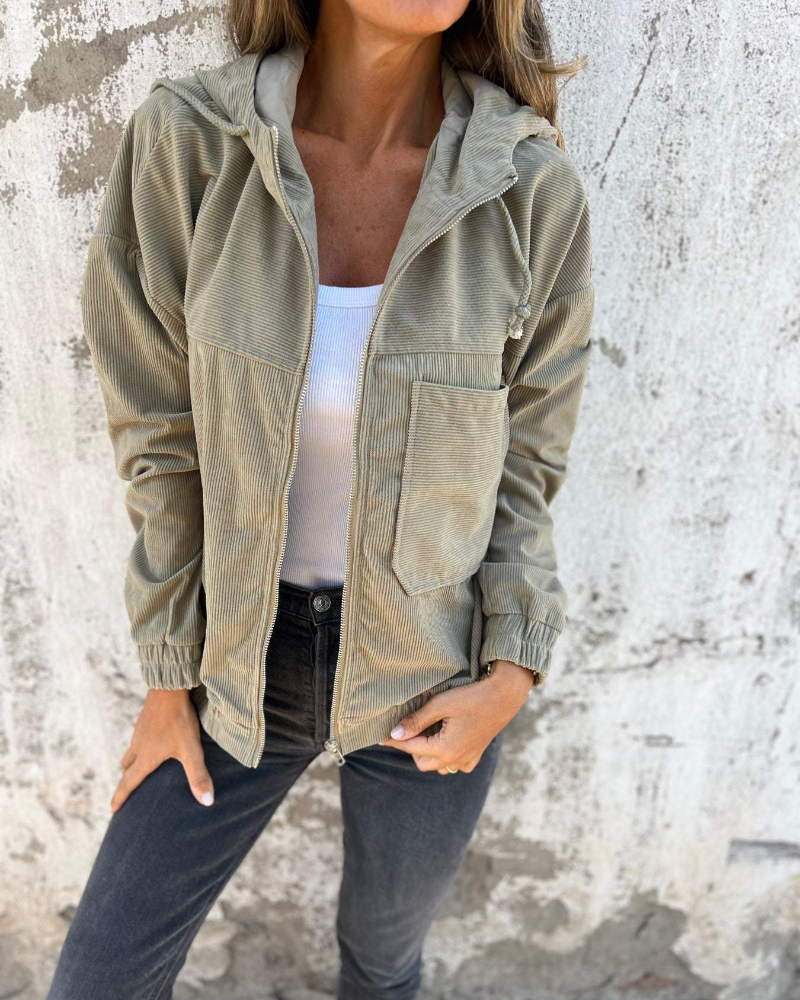 Amorisio™ | Zip-up hoodie-jakke